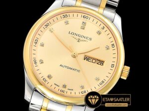 LON016A -Longines Master Collection DayDate YGSS LGF Gold A2836 - 01.jpg